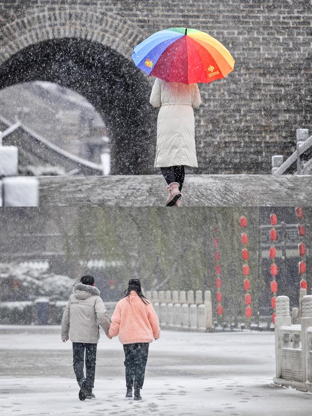 ❄️ 当一场大雪落进台儿庄 | 我在台儿庄古城等你！ ❄️