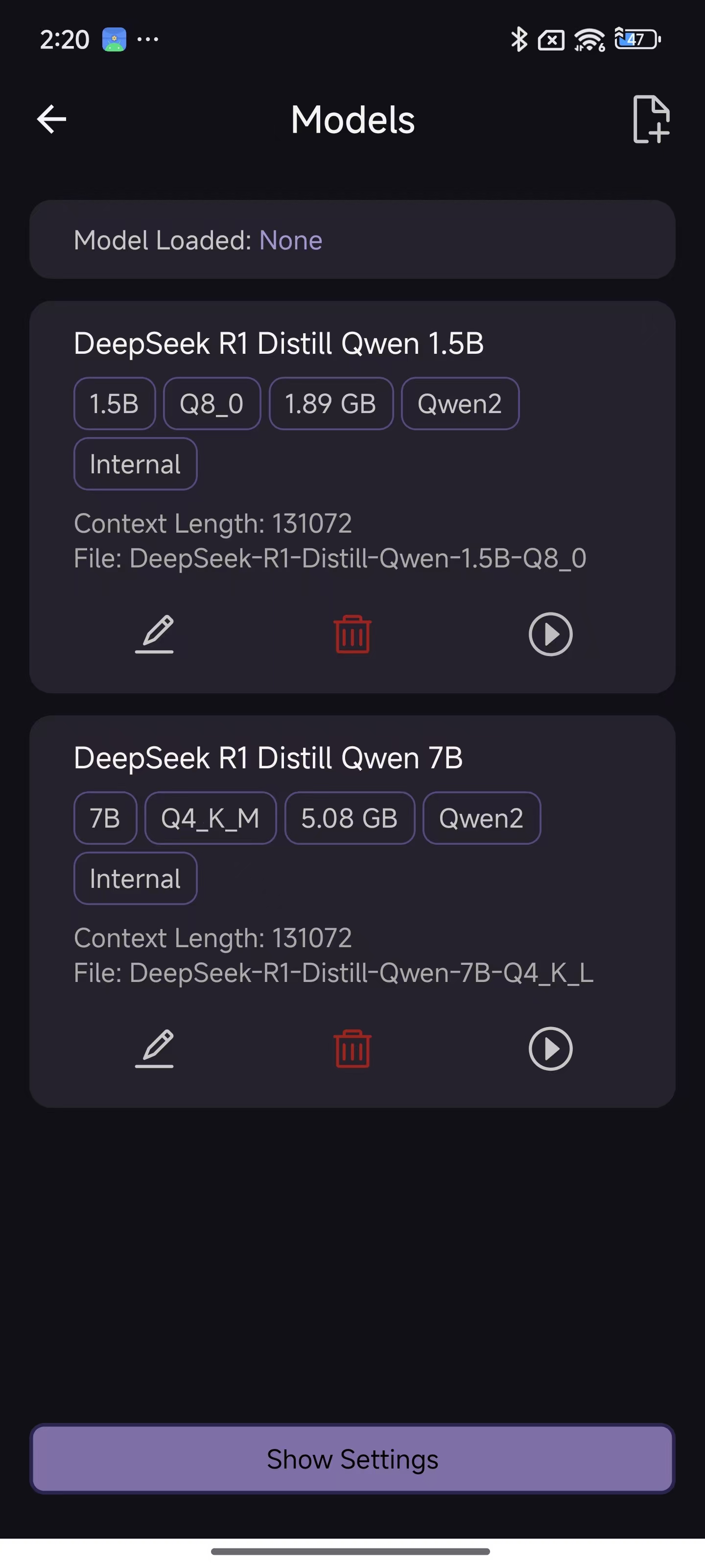 给手机装上离线DeepSeek模型,关键时候能救命?插图13 给手机装上离线DeepSeek模型,关键时候能救命?