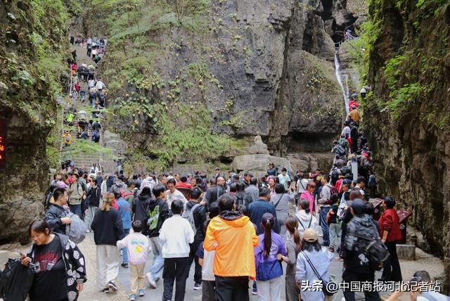 河北涞水野三坡：双节收入盈盈钵满