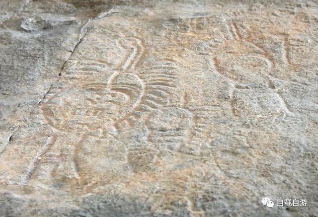 内蒙乌海市有古老的史前岩画,多次前往不得入内 痴心不改终见真容