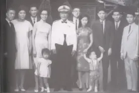 1964年，白崇禧一张罕见的家庭照，七位子女同框，祖孙三代出镜图片