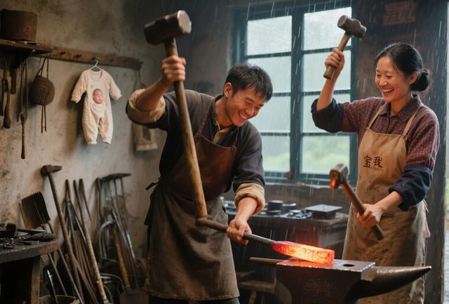 学打铁时撞见师姐洗澡,相亲那天师娘拽住我:你师姐差哪儿了?