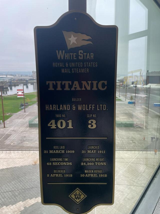 怀着复杂的心情,参观贝尔法斯特泰坦尼克博物馆