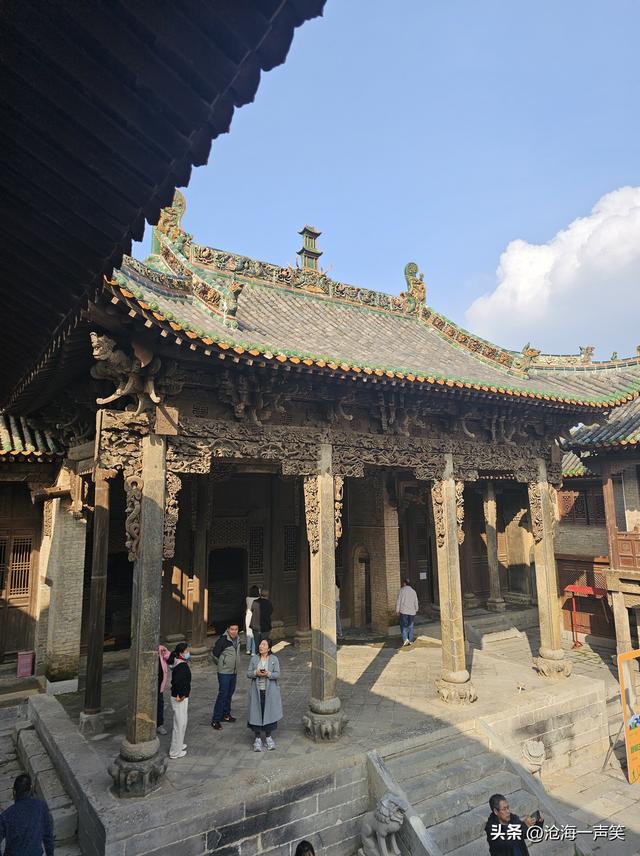 山西陟椒村三教堂，浑身散发出古色古香、古朴古老的气息