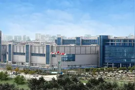 鸟瞰 上海中芯国际半导体工厂图片