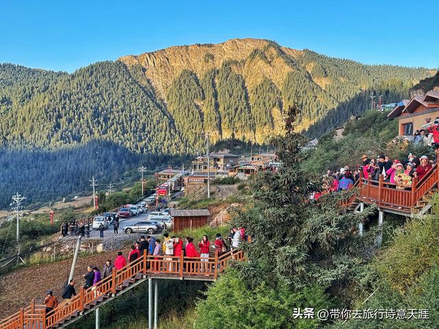 甘南扎尕那的绝美藏区风光