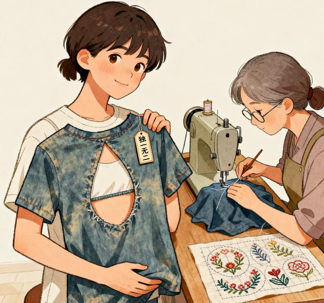 2025旧衣改造：穿腻的衣服别扔！3招教你月入过万