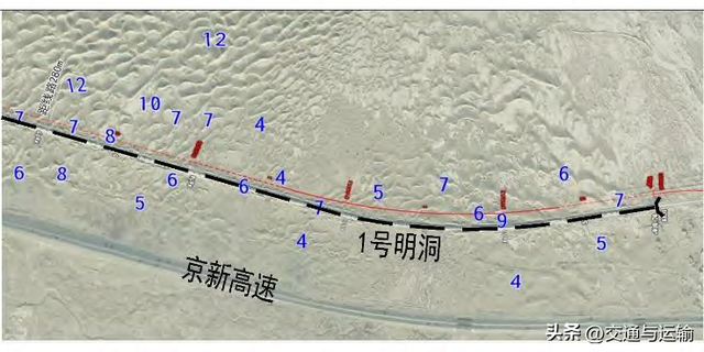 临哈铁路扩能改造工程流动沙丘段风沙特征及选线研究