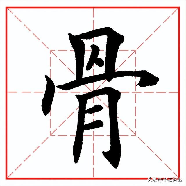 每日一字965：骨