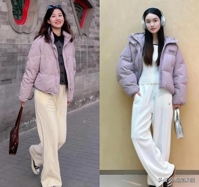 立冬之后，“白裤子”又火了，干净利落又减龄