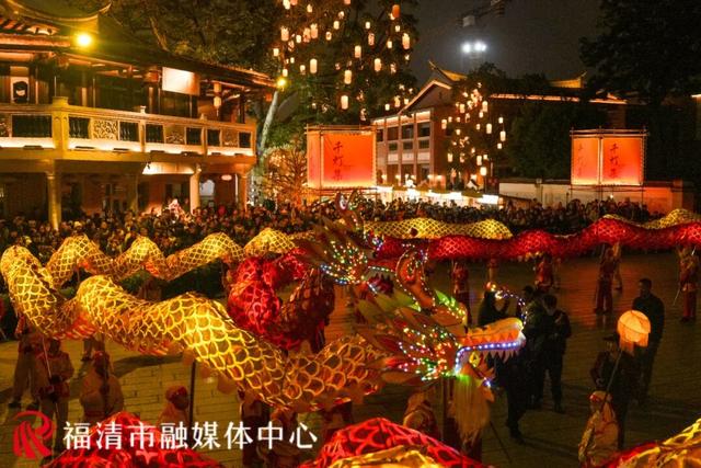 花市灯如昼！福清元宵灯会点亮，美如仙境！