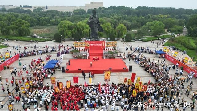 第二十二届齐文化节开启千年文化新篇炎黄高姓文化研究会会长高文携宗亲代表应邀参加