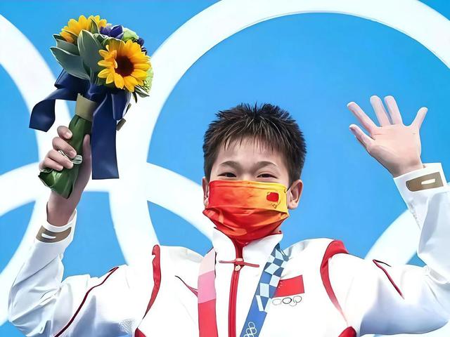 身材发胖风波不到30天，被人民日报点名的全红婵，让多少黑粉脸红