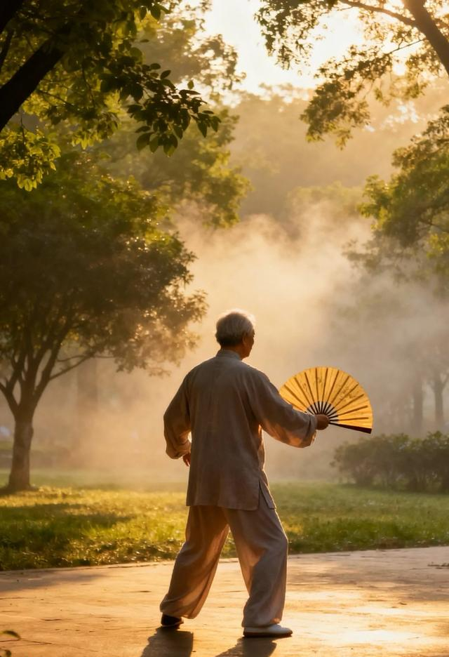 公园里一位80岁大爷教我‘慢走’：我才明白以前只能算‘溜达’