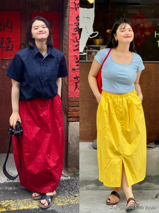 穿搭和身材无关！看“上海女生”就懂：又胖又矮，露肩露腿照样美
