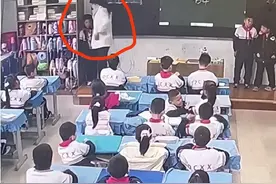 后续！学生赤脚被虐待，监控曝光，老师被开，校长：再闹还上学不图片