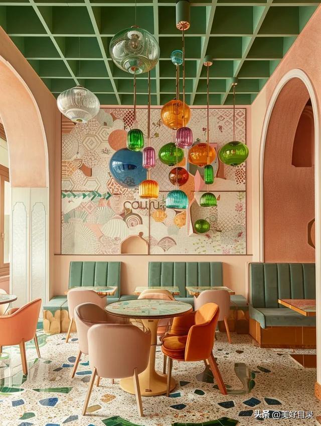 此间春日梦幻餐厅有着来自春天的明媚,春意盎然令人心花怒放!