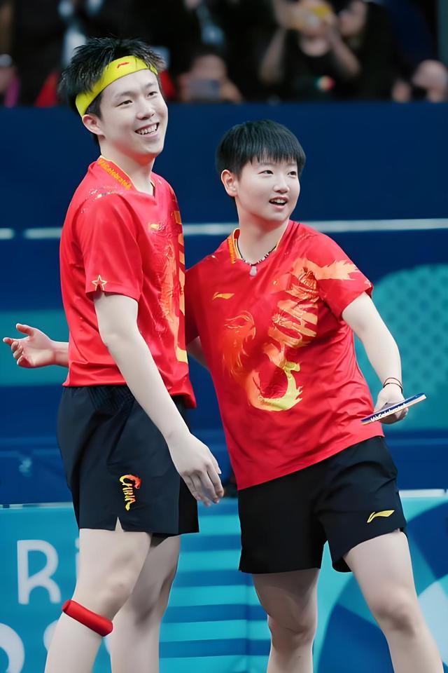 孙颖莎回应连续被打两个擦边球