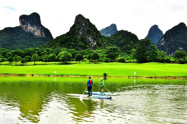 桂林：浆板荡漾桂海晴岚！