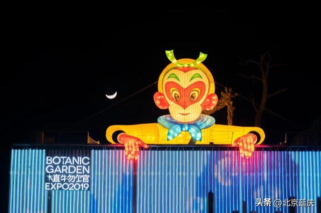 世园“天宫灯会”闪耀延庆