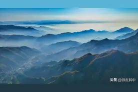 谁说登顶必须徒步？蓝田周边，开车直抵山巅，躺平看尽秦岭四季！图片