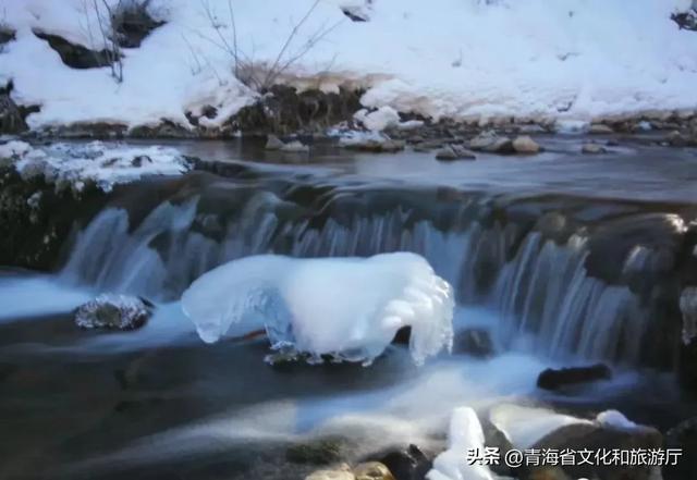 青海的冬天有多美？风裹着雪吻过河流，阳光在雪山尖写满温柔