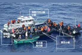没收枪支！切断特种兵手指！中国海警对菲律宾登临检查照片曝光图片