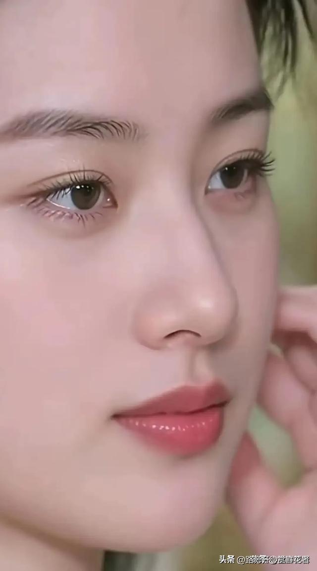 五官真漂亮,特别是鼻子很好看,绝世佳人