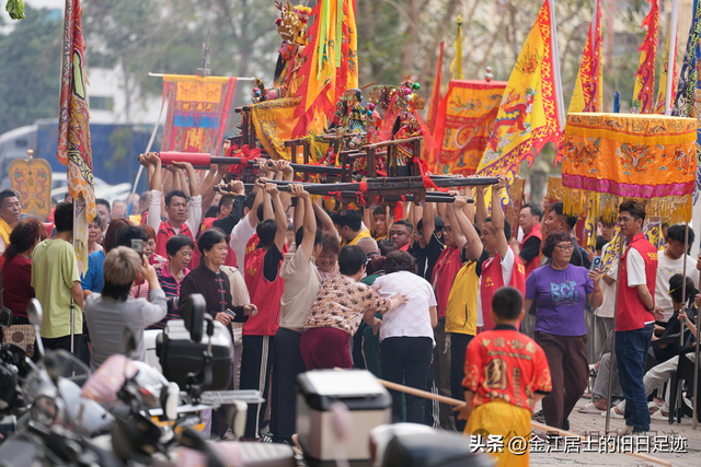 正月初七海口白沙新安关康庙行符 在水泥森林中寻找旧村的过年记忆