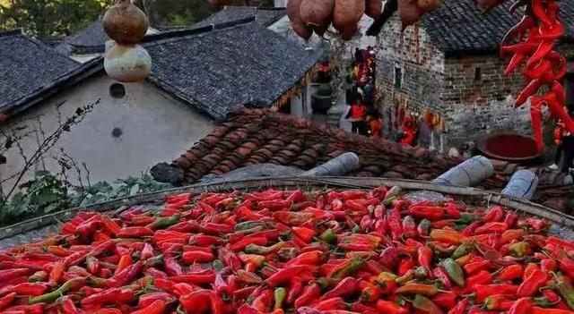 皖美秋日｜【石台深秋】一半是晒秋烟火，一半是山水诗意