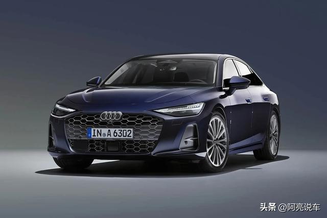 全新一代奥迪A6L变年轻了！数字大灯+黑化套件，2.0T轻混是主力
