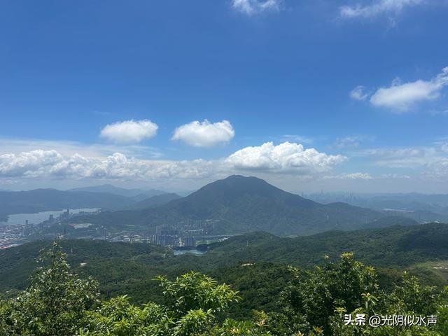 深圳游记:梅沙尖和云海广场的山与海