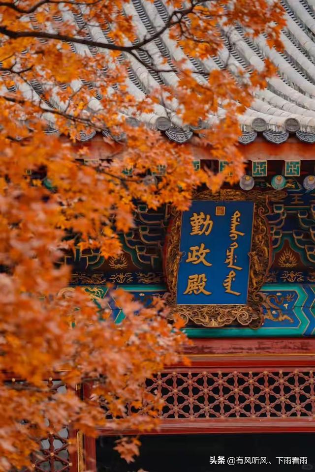 秋染山河