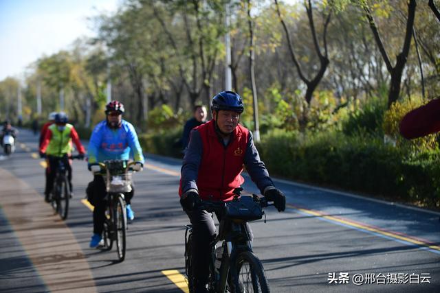 信都区总工会：七里河绿道上的骑行狂欢