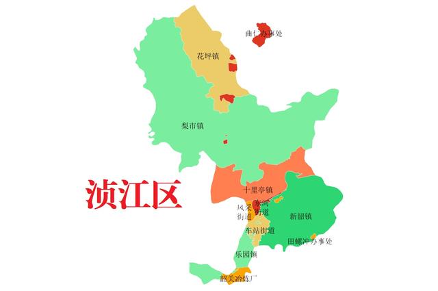 广东省韶关市10县(区、县级市)概况