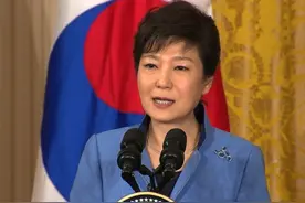 2013年朴槿惠访华，清华大学演讲时出现意外，朴：说出去都没人信图片