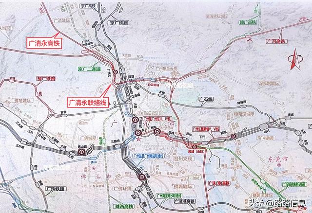 广清永高铁的通达性布局：“北弱南强”