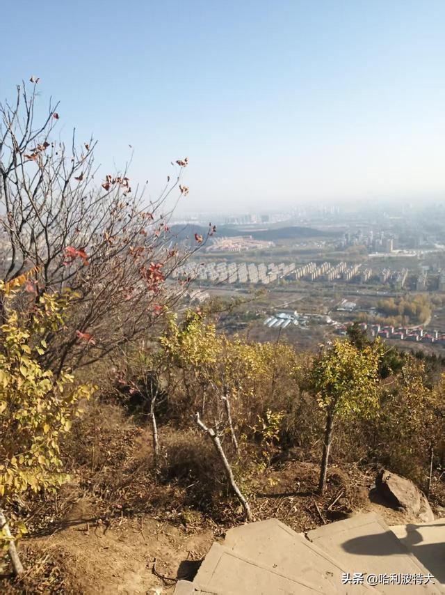 怒征西山公园，立在539.8米的顶峰