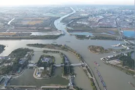 这项工程结束了淮河800年没有入海通道的历史图片