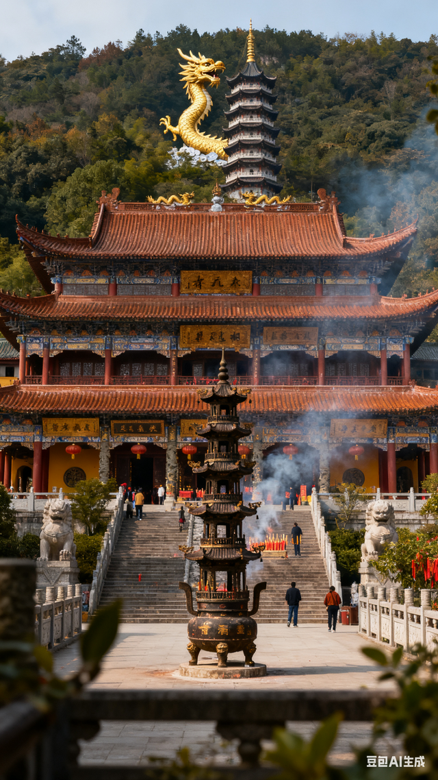 无双道龙赵小荣游记《 一笔祥龙行天下 》（一三四） 青岩古镇