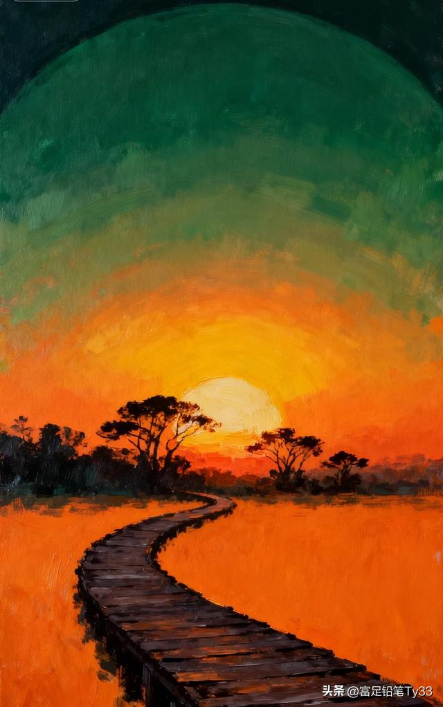 🌅夕阳西下，漫步在茶园小径，感受大自然的宁静与美好！