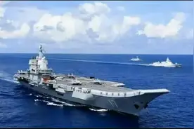 时隔一个月，亚洲最强航母再入太平洋，“山东”舰将美军逐出南海图片