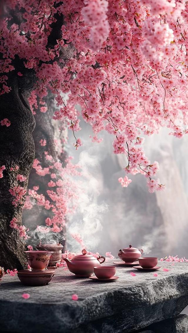 #风景如画，春暖花开，绿树成荫，美如仙境