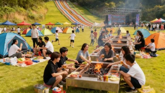国庆一起嗨！云浮樱花园千人帐篷露营音乐嘉年华开始报名啦