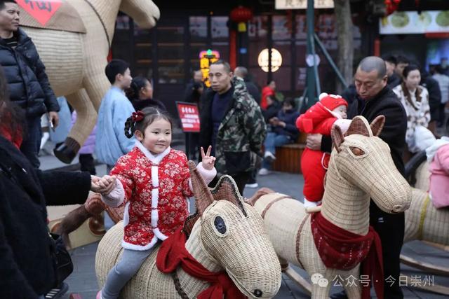 热闹、喜庆！崇州三大古镇年味儿拉满