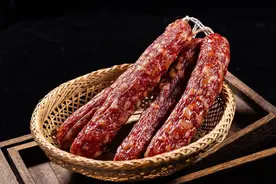 晒干的香肠，“生着冻”还是“熟着冻”！很多人不懂，难怪不好吃图片