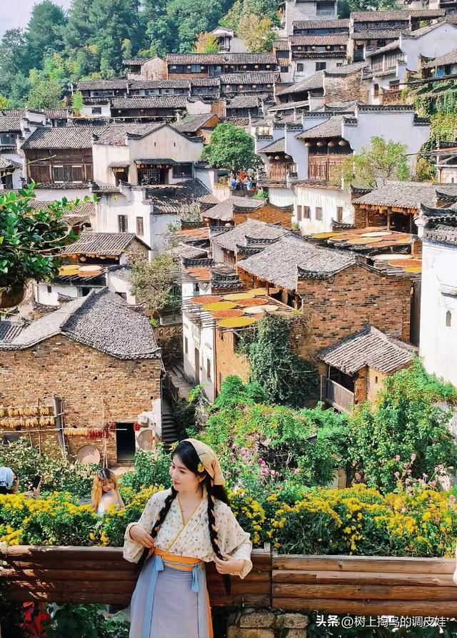 婺源篁岭古村，中国国家地理推荐！