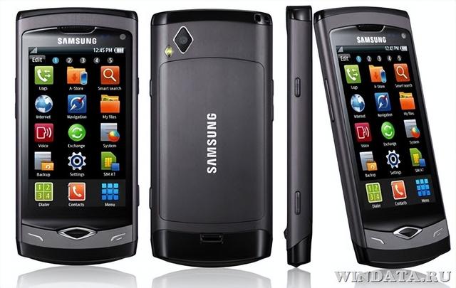 通信历史连载871-世界第一部三星bada系统手机-三星S8500-2010年