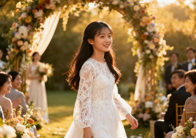 我爸的现任老婆，带着我爷爷奶奶，一起参加了我妈的婚礼，好感动
