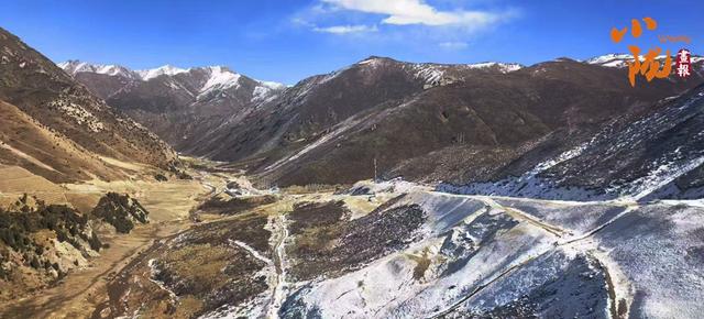 【小陇画报·424期】张掖：深秋时节 雪降祁连成诗画